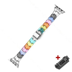Resin Apple Watch Bands - 16 color options 38mm - 49mm -