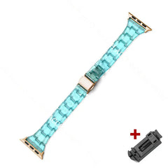 Resin Apple Watch Bands - 16 color options 38mm - 49mm -