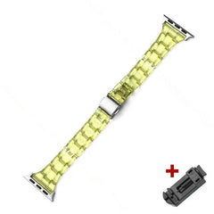 Resin Apple Watch Bands - 16 color options 38mm - 49mm -