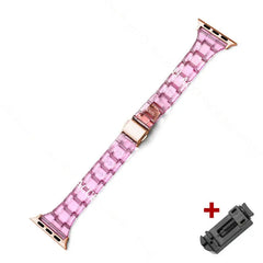 Resin Apple Watch Bands - 16 color options 38mm - 49mm -