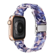 Load image into Gallery viewer, Resin Apple Watch Bands - 26 color options 38mm - 49mm Axios Bands