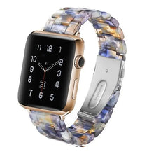 Load image into Gallery viewer, Resin Apple Watch Bands - 35 color options 38mm - 49mm Axios Bands