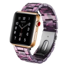 Load image into Gallery viewer, Resin Apple Watch Bands - 35 color options 38mm - 49mm Axios Bands