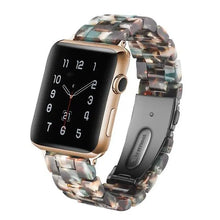 Load image into Gallery viewer, Resin Apple Watch Bands - 35 color options 38mm - 49mm Axios Bands