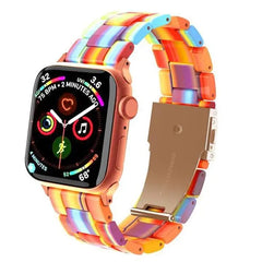 Resin Apple Watch Bands - 35 color options 38mm - 49mm -