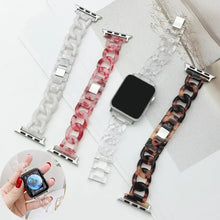Load image into Gallery viewer, Resin Apple Watch Bands - 4 color options 38mm - 49mm Axios Bands