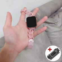 Load image into Gallery viewer, Resin Apple Watch Bands - 4 color options 38mm - 49mm Axios Bands