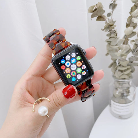 Resin Apple Watch Bands - 9 color options 38mm - 49mm -