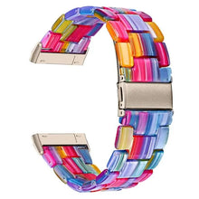 Load image into Gallery viewer, Resin Fitbit Bands For Versa 3 / 4 - Sense 1 / 2 (15 color options) Axios Bands