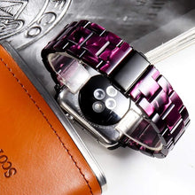 Load image into Gallery viewer, Resin & Metal Apple Watch Bands - 10 color options 38mm - 49mm Axios Bands