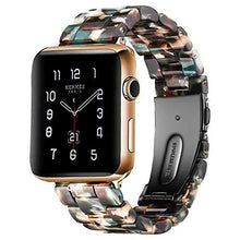 Load image into Gallery viewer, Resin & Metal Apple Watch Bands - 10 color options 38mm - 49mm Axios Bands