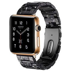 Resin & Metal Apple Watch Bands - 10 color options 38mm - 49mm -