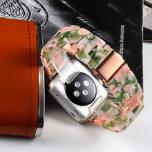 Load image into Gallery viewer, Resin & Metal Apple Watch Bands - 10 color options 38mm - 49mm Axios Bands