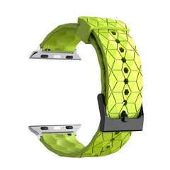 Silicone Pattern Strap Apple Watch Band - 20 Color Options 38mm - 49mm -