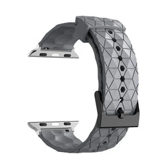 Silicone Pattern Strap Apple Watch Band - 20 Color Options 38mm - 49mm -