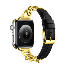 Leather Apple Watch Bands - 16 color options 38 - 49mm -