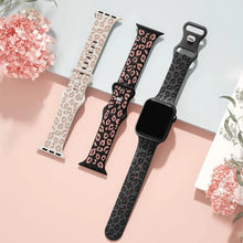 Load image into Gallery viewer, Engraved Two-Tone Silicone Band - 11 color options - 38mm-49mm