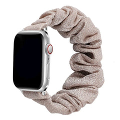 Scrunchie Elastic Nylon Apple Watch Band - 19 color options 38mm - 49mm -