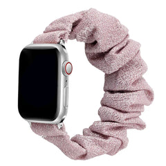 Scrunchie Elastic Nylon Apple Watch Band - 19 color options 38mm - 49mm -