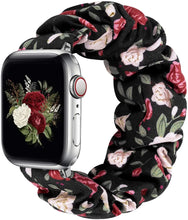 Load image into Gallery viewer, Scrunchie Elastic Nylon Apple Watch Band - 19 color options 38mm - 49mm Axios Bands