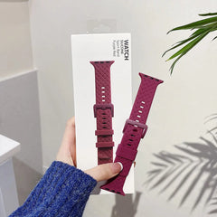 Silicone Apple Watch Bands - 12 color options 38mm - 49mm -