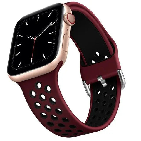 Silicone Apple Watch Bands - 19 color options 38mm - 49mm -