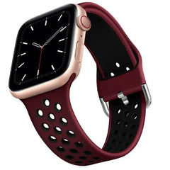 Silicone Apple Watch Bands - 19 color options 38mm - 49mm -