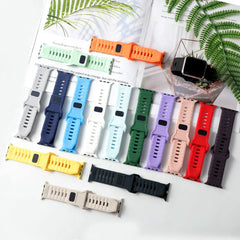 Silicone Apple Watch Bands - 20 color options 38mm - 49mm -