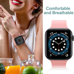 Silicone Apple Watch Bands - 20 color options 38mm - 49mm -