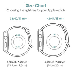 Silicone Apple Watch Bands - 23 color options 38mm - 49mm -
