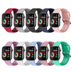 Silicone Apple Watch Bands - 9 color options 38mm - 49mm -