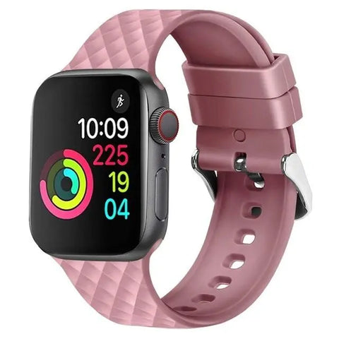 Silicone Apple Watch Bands - 9 color options 38mm - 49mm -