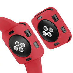 Silicone Apple Watch Cover - 10 color options 38mm - 49mm -