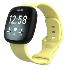 Silicone Fitbit Band For Versa 3 / 4 - Sense 1 / 2 (17 color options) -