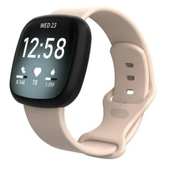Silicone Fitbit Band For Versa 3 / 4 - Sense 1 / 2 (17 color options) -
