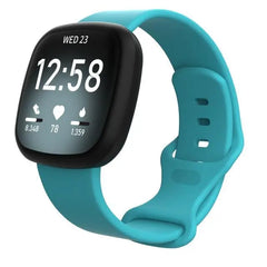 Silicone Fitbit Band For Versa 3 / 4 - Sense 1 / 2 (17 color options) -