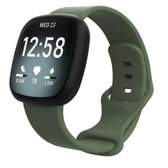 Silicone Fitbit Band For Versa 3 / 4 - Sense 1 / 2 (17 color options) -
