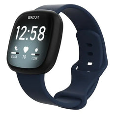 Silicone Fitbit Band For Versa 3 / 4 - Sense 1 / 2 (17 color options) -