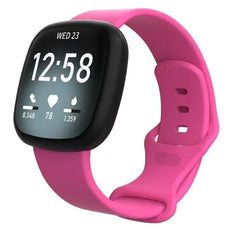 Silicone Fitbit Band For Versa 3 / 4 - Sense 1 / 2 (17 color options) -
