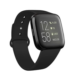 Silicone Fitbit Band For Versa, Versa 2, Versa Lite - 9 color options -