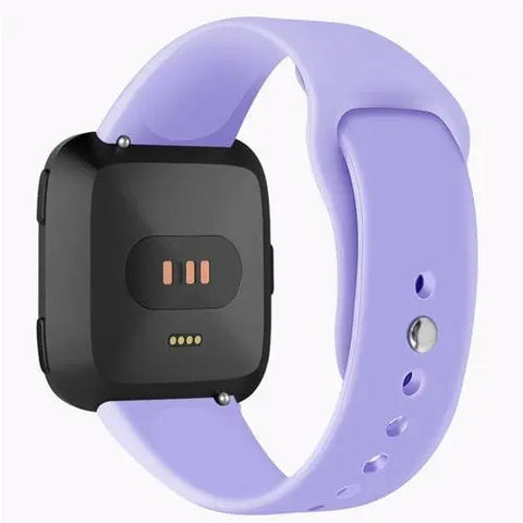 Silicone Fitbit Band For Versa, Versa 2, Versa Lite - 9 color options -