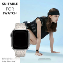 Load image into Gallery viewer, Slim Leopard Engraved Strap for Apple Watch Band - 19 Colors Axios Bands