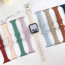 Load image into Gallery viewer, Slim Leopard Engraved Strap for Apple Watch Band - 19 Colors Axios Bands