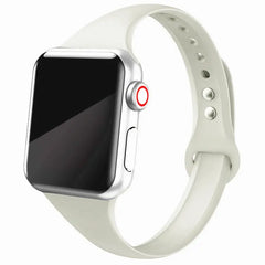 Slim Silicone Apple Watch Bands - 38 color options 38mm - 49mm -