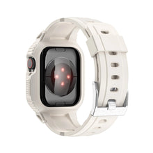 Load image into Gallery viewer, Sport Rubber Strap with Transparent Armor Case for Apple Watch Band - 6 colors Axios Bands