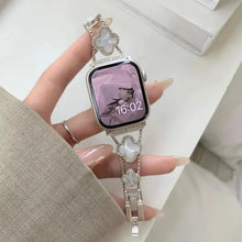 Load image into Gallery viewer, Stainless Steel Diamond Bracelet Apple Watch Band - 11 Color Options 38 - 49mm Axios Bands