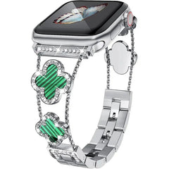 Stainless Steel Diamond Bracelet Apple Watch Band - 11 Color Options 38 - 49mm -