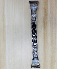 Stainless Steel Diamond Bracelet Apple Watch Band - 11 Color Options 38 - 49mm -