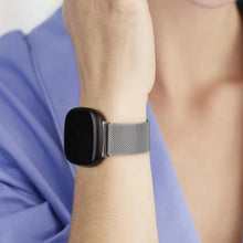 Load image into Gallery viewer, Stainless Steel Magnetic Metal Fitbit for Versa, Versa Lite, Versa 2, Versa 3, Versa 4, and Versa Sense - 7 color options Axios Bands