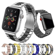 Load image into Gallery viewer, Stainless Steel Metal Apple Watch Bands - 12 color options 38mm - 49mm Axios Bands